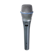 Shure BETA 87A Condenser Voice Microphone