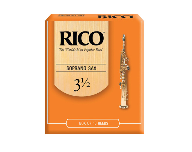 Rico Orange 3.5 10 UN Soprano Sax Reed