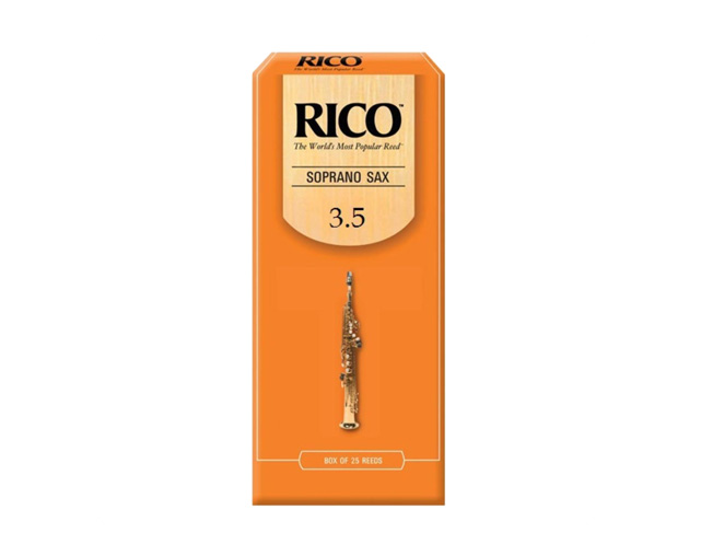 Rico Orange 3.5 25 UN Soprano Sax Reed