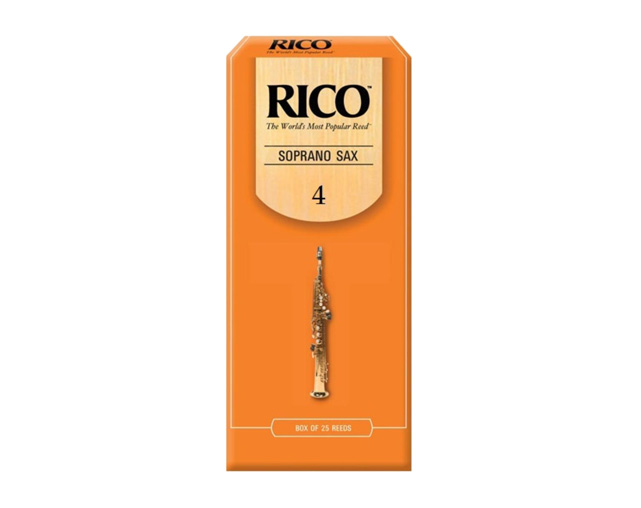 Rico Orange 4.0 25 UN Soprano Sax Reed