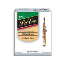 Rico La Voz Medium Hard 10 UN Soprano Sax Reed