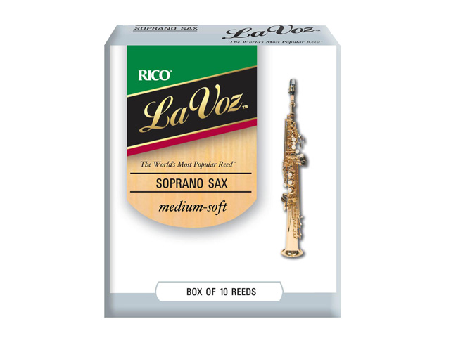 Rico La Voz Medium Soft 10 UN Soprano Sax Reed