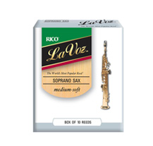 Rico La Voz Medium Soft 10 UN Soprano Sax Reed
