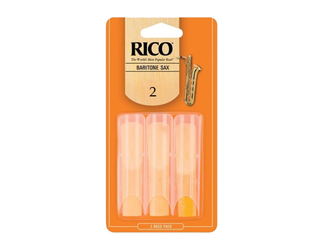 Palheta Sax Baritono Rico Orange 2.0 3 UN