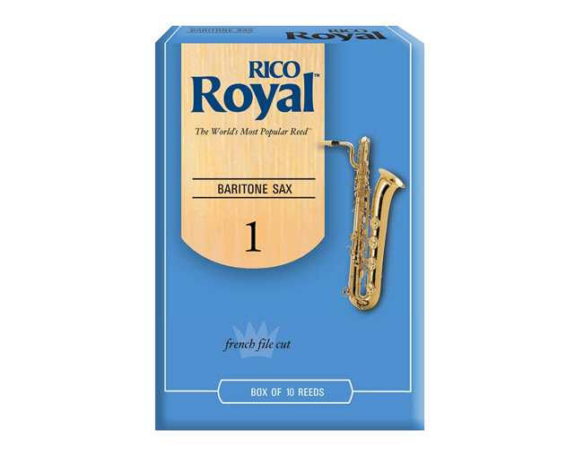 Palheta Sax Baritono Rico Royal 1.0 10 UN