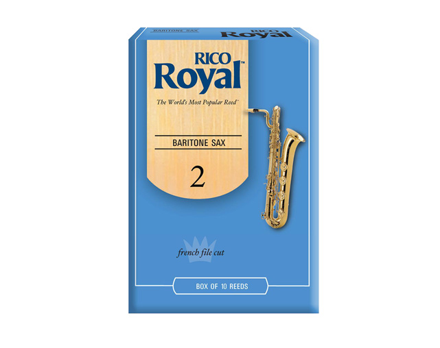 Palheta Sax Baritono Rico Royal 2.0 10 UN