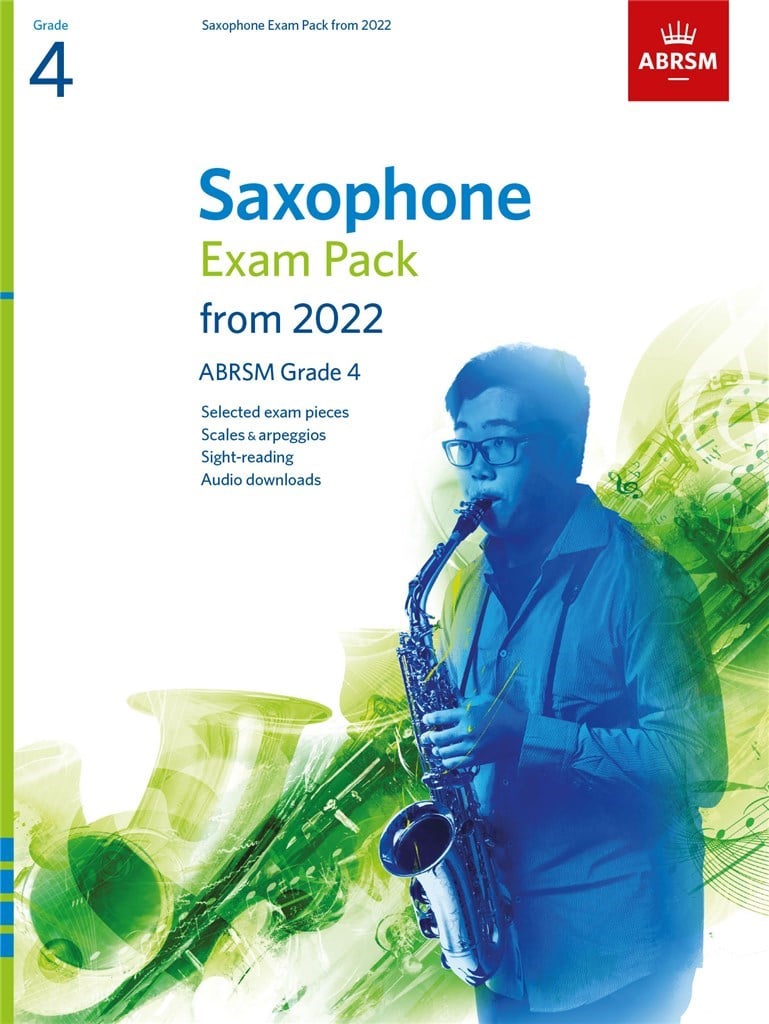 Saxophone Exam Pack 2022-2025 Grade 4