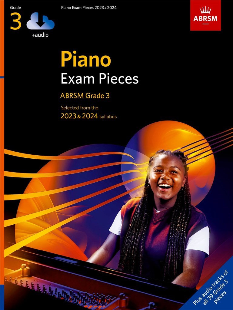 ABRSM Piano Exam Pieces 2023-2024 Grade 3 + Audio