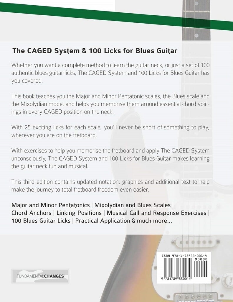 The CAGED System and 100 Licks for Blues Guitar