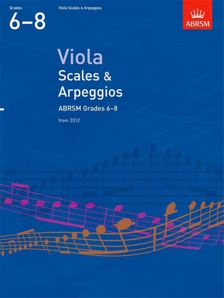 Viola Scales & Arpeggios, ABRSM Grades 68