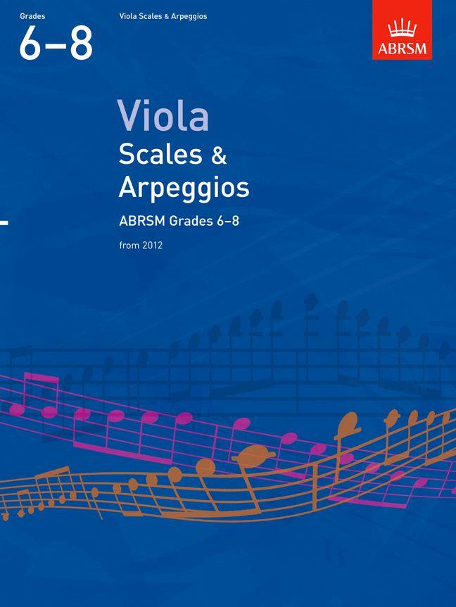 Viola Scales & Arpeggios, ABRSM Grades 68