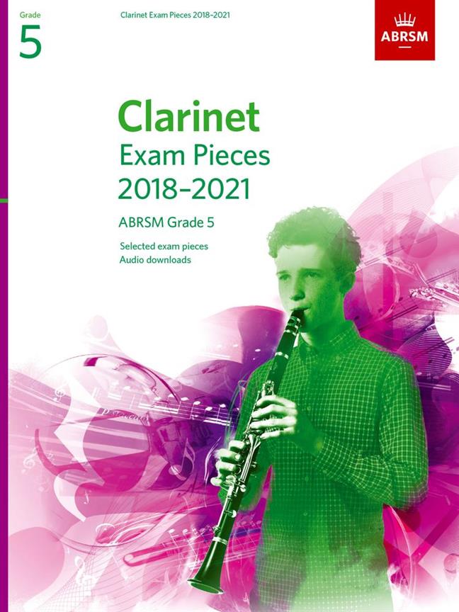 Clarinet Exam Pieces Grade 5 2018-2021