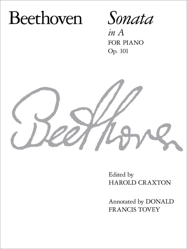 Piano Sonata in A, Op. 101