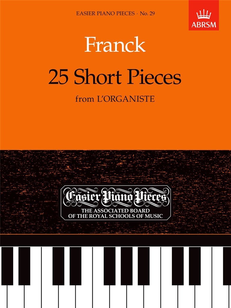 25 Short Pieces From L'Organiste