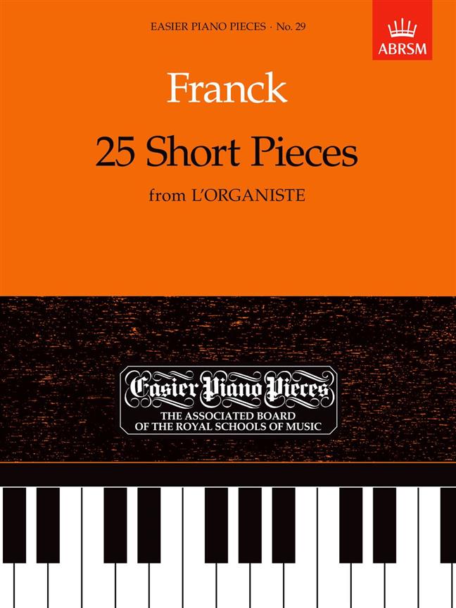 25 Short Pieces From L'Organiste