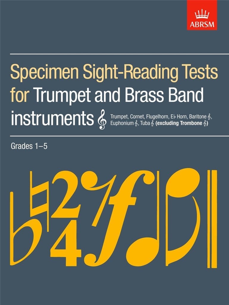 Specimen Sight-Reading Tests for Trumpet
