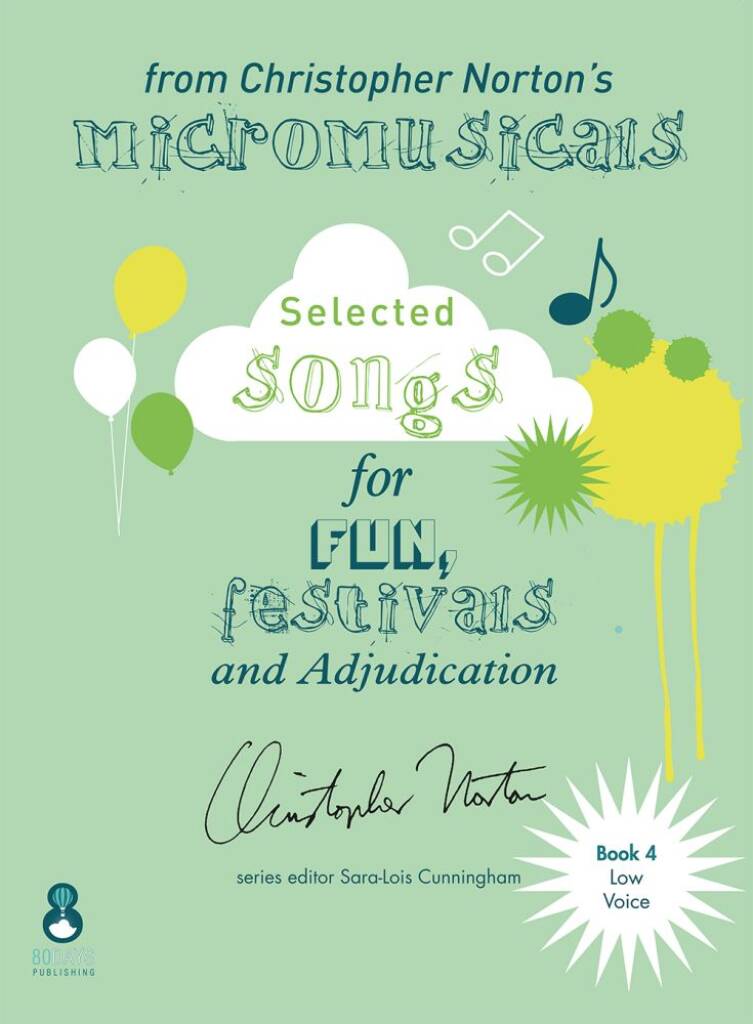 Songs from the Micromusicals Book 4 Low Voice