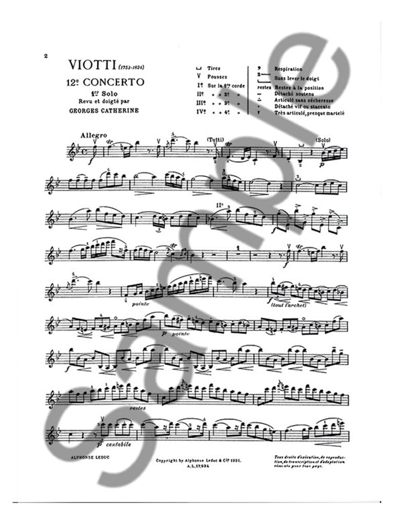 Premiers Solos Concertos