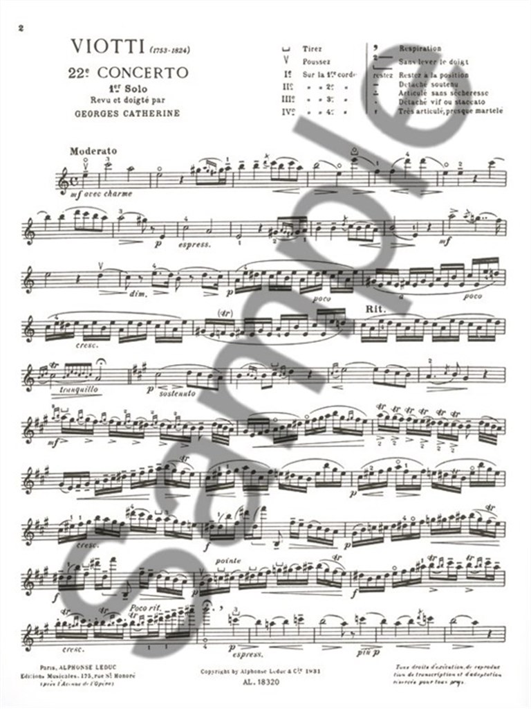 Premiers Solos Concertos