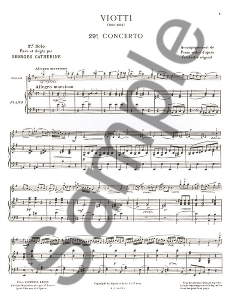 Premiers Solos Concertos