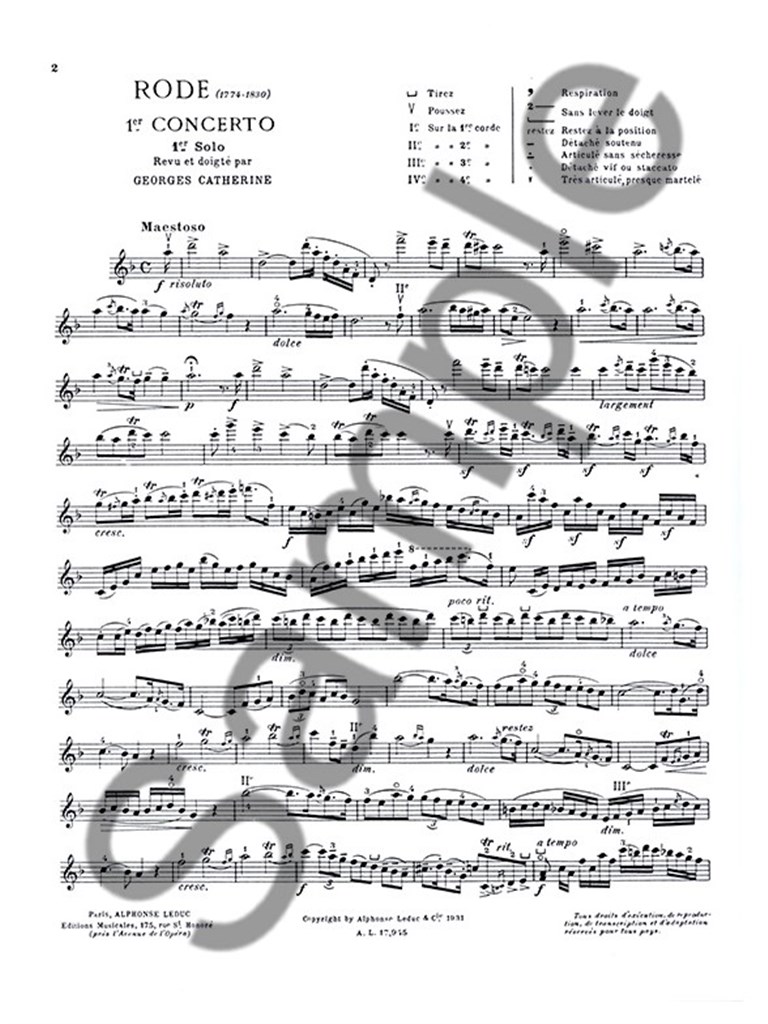 Premiers Solos Concertos