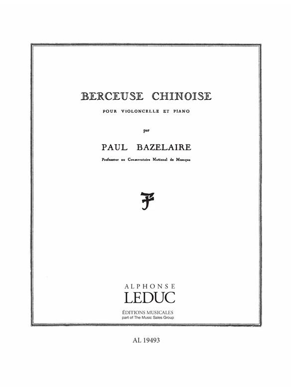 Berceuse Chinoise Op115