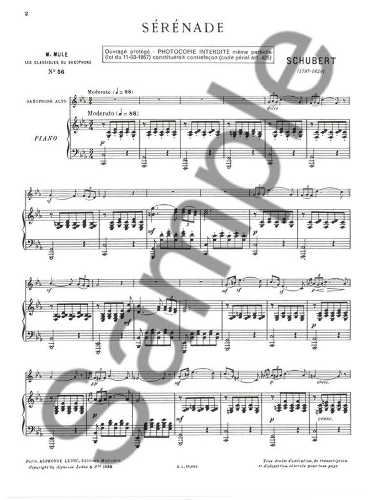 Franz Peter Schubert: Serenade