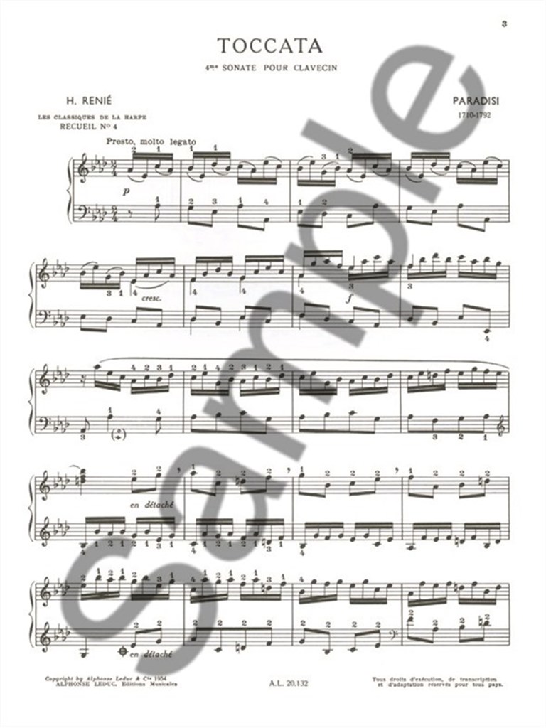 Les Classiques de la Harpe Vol.4