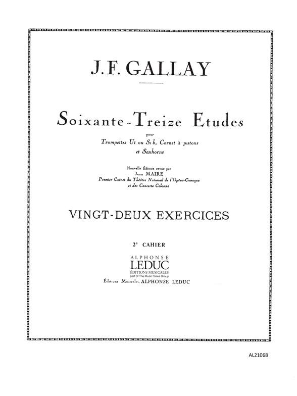Jacques François Gallay: 22 Exercices