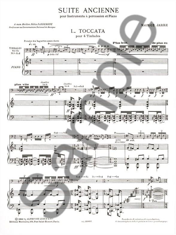 Maurice Jarre: Suite Ancienne