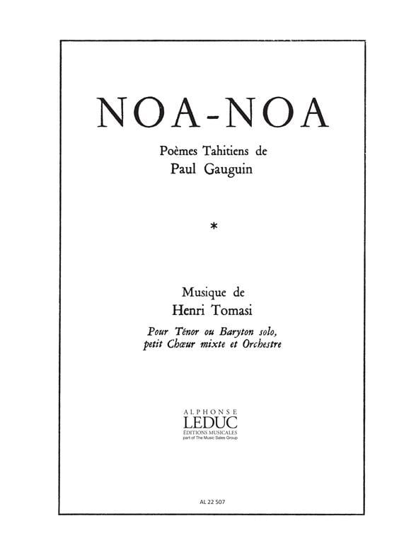 Henri Tomasi: Noa-Noa