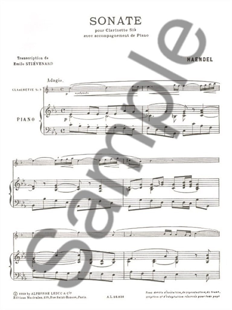 Sonate En Do Mineur