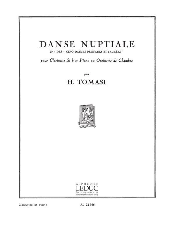 Henri Tomasi: Danse nuptiale