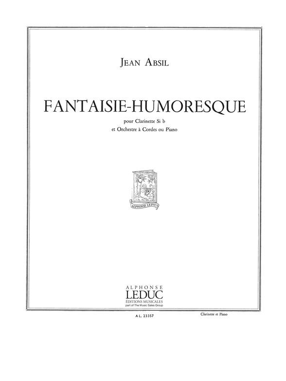 Fantaisie-Humoresque -Clar. Et