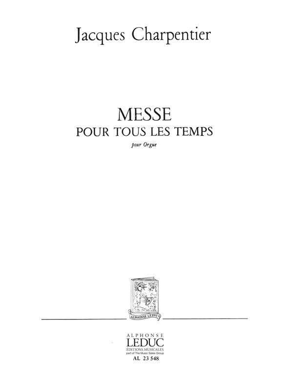 Messe Pour Tous Les Temps