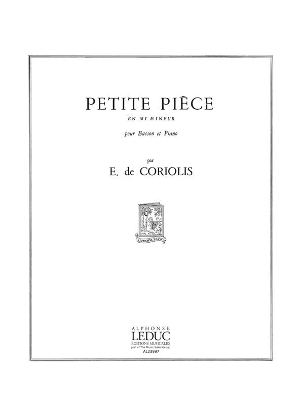 Petite Piece En Mi Mineur