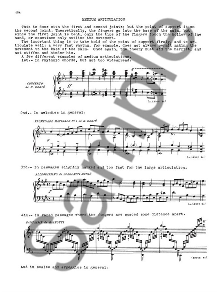 Renie Henriette Methode de Harpe v. 2 Harp English