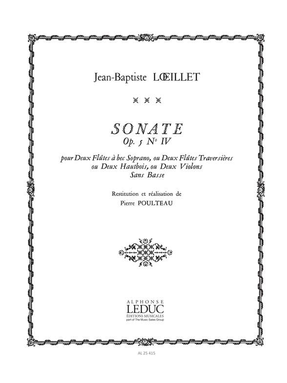 Sonate Op5 N04