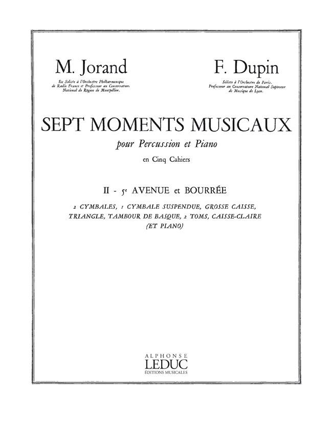 7 Moments musicaux Vol.2 - Air de Louise