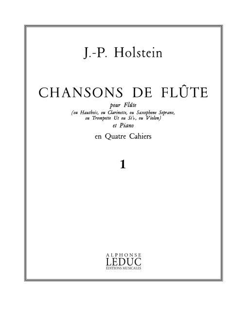 Jean-Paul Holstein: Chansons de Flûte Vol.1