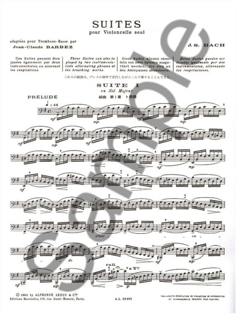 Suites ( Violoncello )