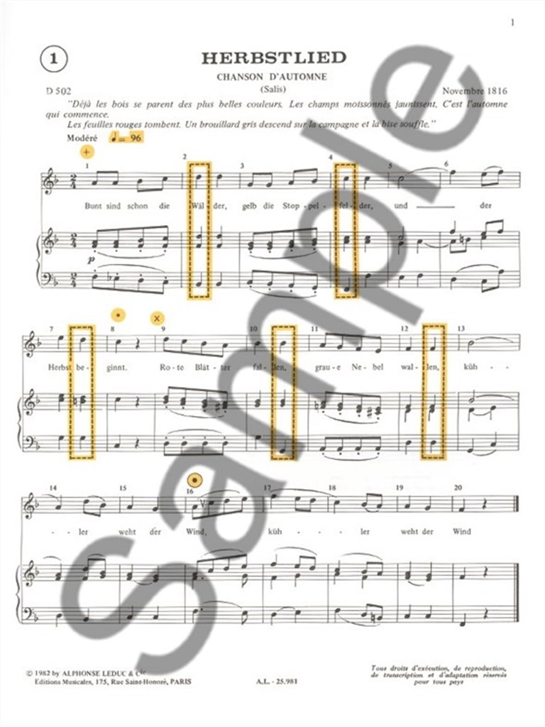 Learn and Understand how to sing Schubert