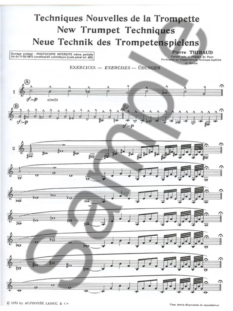 Neue Technik Trompetenspielens