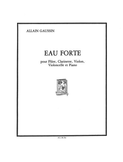 Allain Gaussin: Eau forte