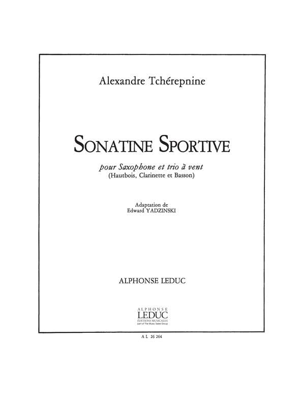 Alexandre Tcherepnin: Sonatine sportive