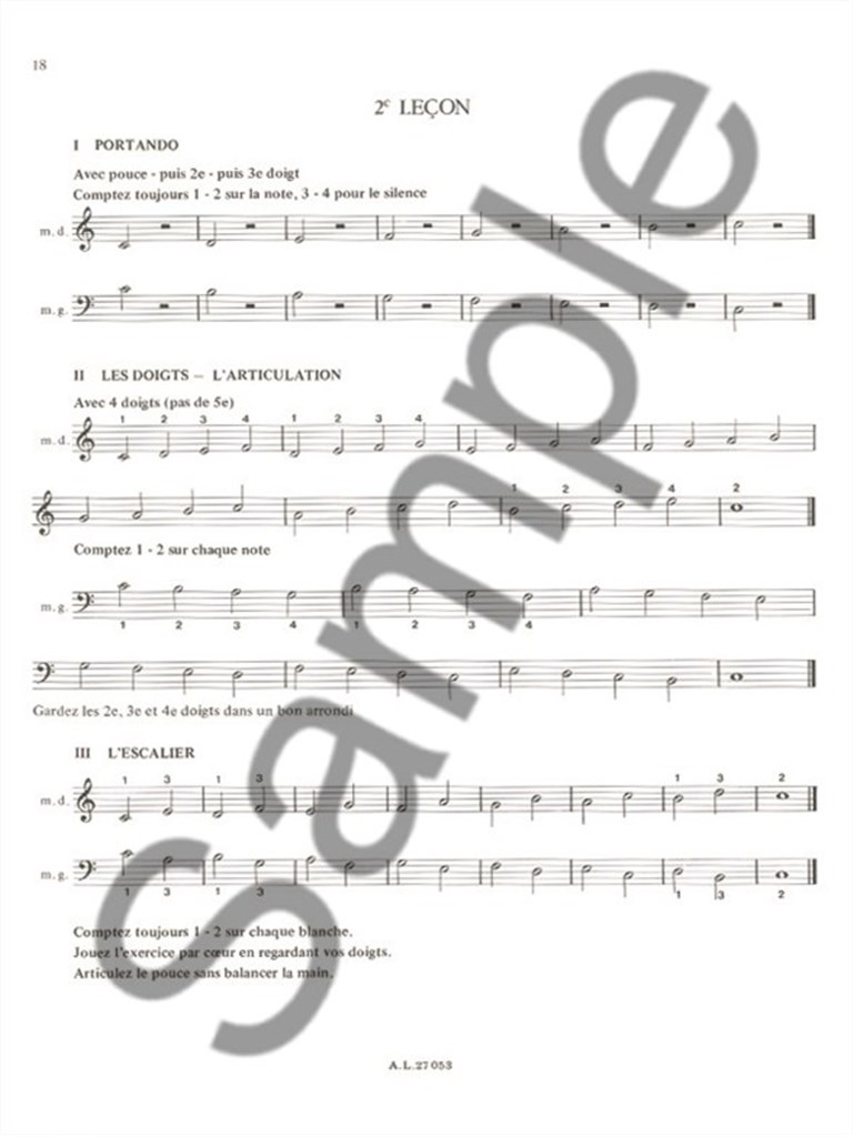 Le Nouvel Enseignement du Piano Vol.1