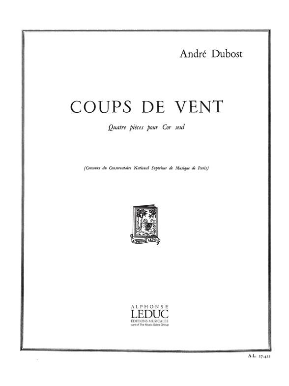 Coups de Vent, 4 Pièces