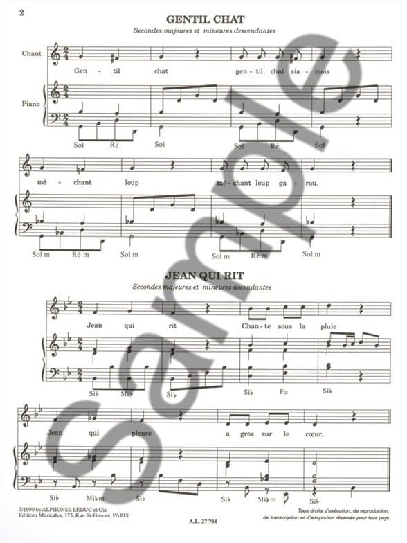 The Children Sing...the intervals