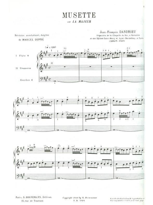 Musette En La Majeur
