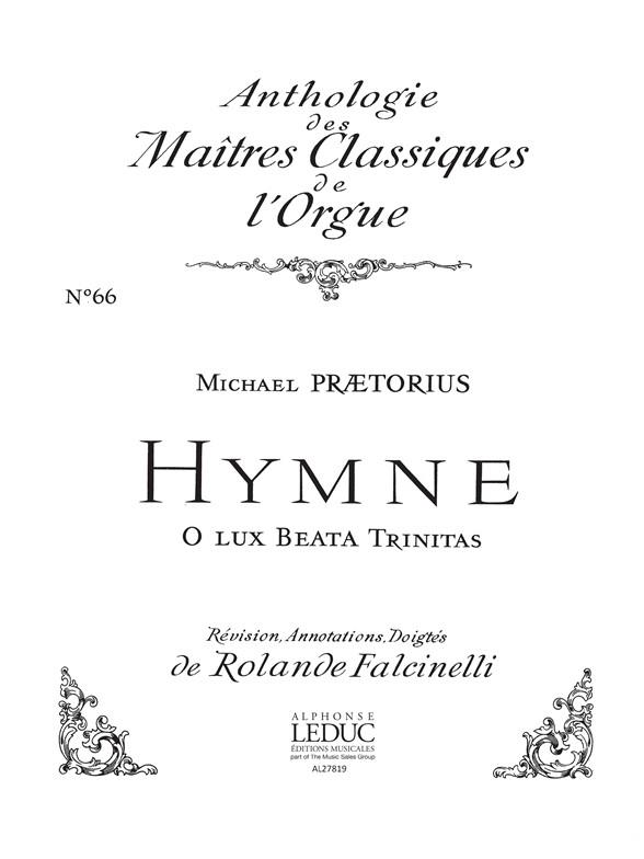 Hymne:O Lux Beata Trinitas